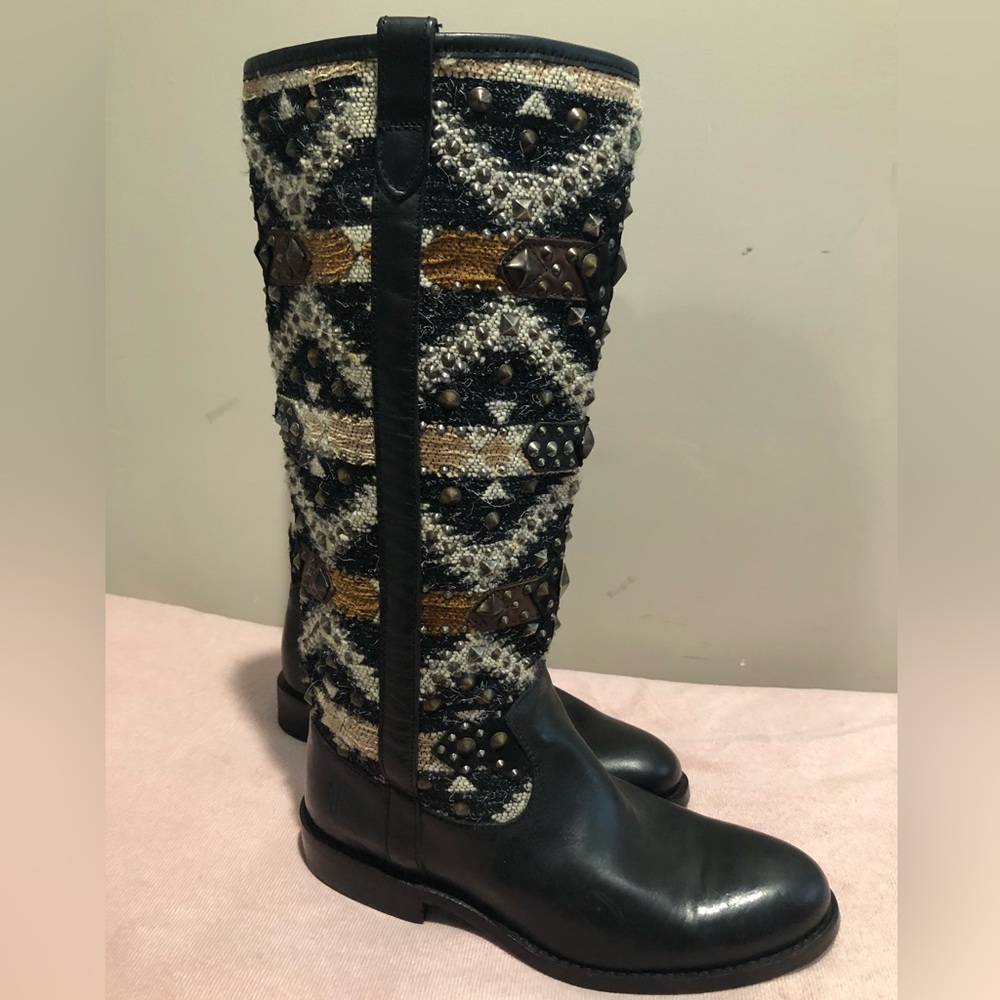 Frye Studded Boots